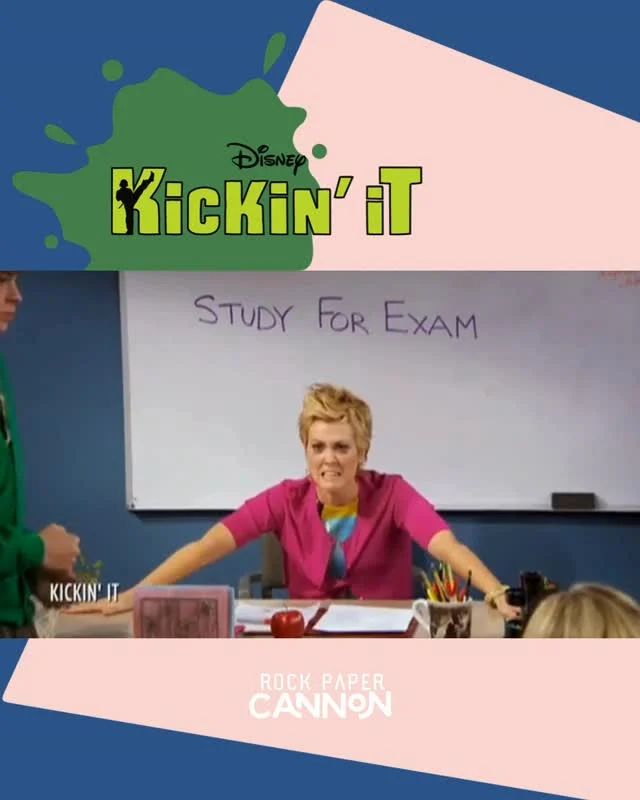 Disney’s Kickin’ It 
@rachelwcannon as Bethany Applebaum
“Sole-Brothers” 

“WRROONNGG!” 😭😤